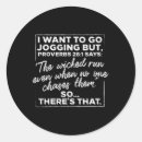 Suche nach joggen aufkleber Lustig