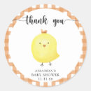 Suche nach gelbes küken aufkleber Babyparty