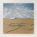 Suche nach herz im sand puzzle Hawaii
