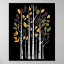 Suche nach birkenbäume poster Herbst
