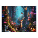 Suche nach verzauberter wald poster Hirsche