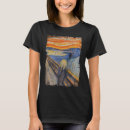 Suche nach der schrei edvard munch tshirts Berühmt