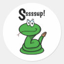 Suche nach schlangen aufkleber Cartoon
