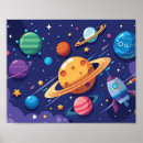 Suche nach raketen poster Planeten