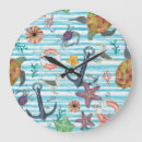 Suche nach starfish wanduhren Aquarell