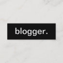 Suche nach blogging visitenkarten Blogger