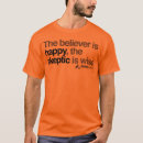 Suche nach skeptiker tshirts Atheismus