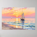 Suche nach aquarell segelboot poster Strand
