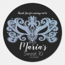 Suche nach maskenball aufkleber 16 geburtstag