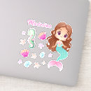 Suche nach cute mermaid aufkleber Mädchenhaft