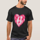 Suche nach herzmuster tshirts Monogramm