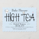 Suche nach high tea einladungen Zur babydusche