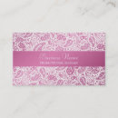 Suche nach rosa paisley visitenkarten Elegant