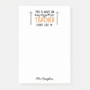 Suche nach designer post it Teacher