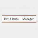 Suche nach direktor namensplaketten Büro