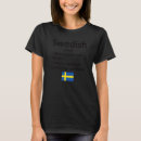 Suche nach schweden flagge tshirts Stolz