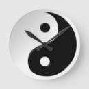 Suche nach yin yang symbol wanduhren Zen