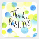 Suche nach positives denken aufkleber Blau