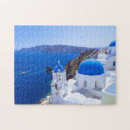 Suche nach griechische inseln puzzle Santorini