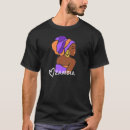 Suche nach sambia tshirts Schwarz