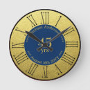 Suche nach 45 hochzeitstag wanduhren Blau