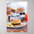 Suche nach pommes frites poster Hamburger