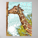 Suche nach abstrakte giraffe poster Giraffen