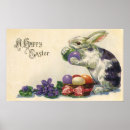 Suche nach vintager osterhase poster Ostereier