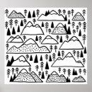 Suche nach vintage bäume poster Gebirge