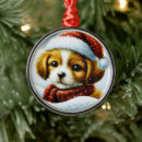 Suche nach weihnachtsmann hut ornamente Welpe