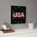 Suche nach american flag wanduhren Amerikanische flagge