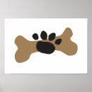 Suche nach hundeknochen poster Tiere