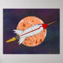 Suche nach raketen poster Weltraum