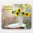 Suche nach viel glück mousepads Blume