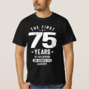 Suche nach 75 geburtstag tshirts Geburtstagsgeschenk