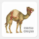 Suche nach vintage zirkus aufkleber Kamel