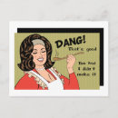 Suche nach lustige hausfrau postkarten Retro