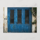 Suche nach blaue tür postkarten Architektur