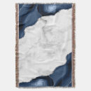 Suche nach silber und blau decken Schick
