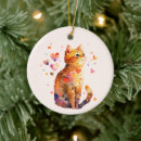 Suche nach niedliche katze ornamente Aquarell