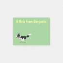 Suche nach border collie post it Hund