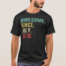 Suche nach geburtstag 1978 tshirts Phantastisch