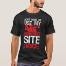 Suche nach baustelle tshirts Nein