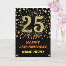 Suche nach 25 geburtstag karten Bunt