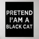 Suche nach lustige schwarze katze poster Spukhaus