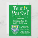 Suche nach tennis party einladungen Spieler