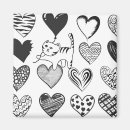 Suche nach weiße herzen magnete Zeichnend