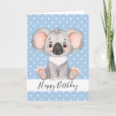 Suche nach blauer koala karten Junge