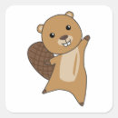 Suche nach niedlicher biber aufkleber Lustige tiere