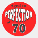Suche nach lustiger 70 geburtstag aufkleber Party